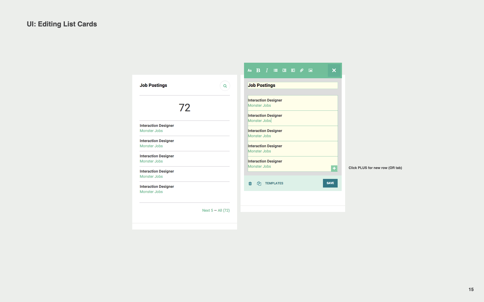Onboarding flow